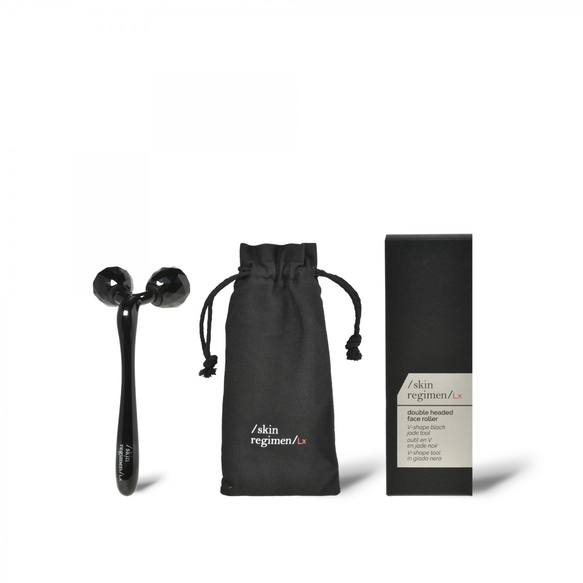 Двойной нефритовый роллер /skin regimen/